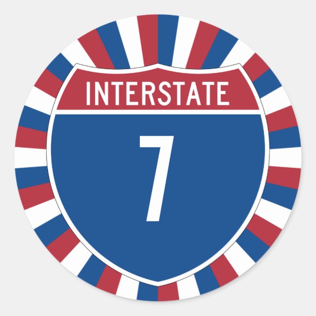 Adesivo Interestadual 7 (Frente)