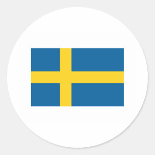 Adesivo International da BANDEIRA da suecia