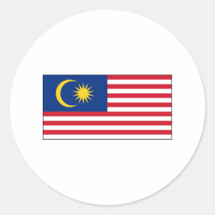 Adesivo International da BANDEIRA de Malaysia