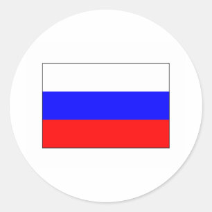 Adesivo International da BANDEIRA de Rússia