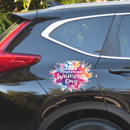 Adesivo International Women's Day 2026 Car Sticker