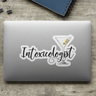 Adesivo Intoxicologista Laptop Decal de Tumbler Insulado