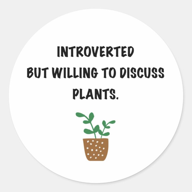 Adesivo Introdução e plantas (Frente)