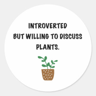 Adesivo Introdução e plantas