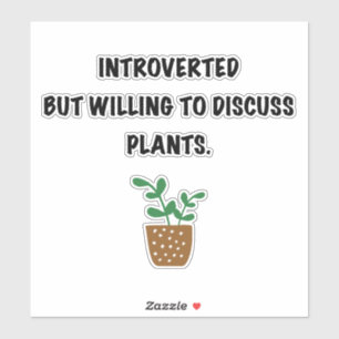 Adesivo Introdução e plantas