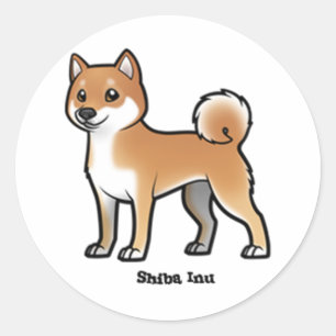 Adesivo inu do shiba