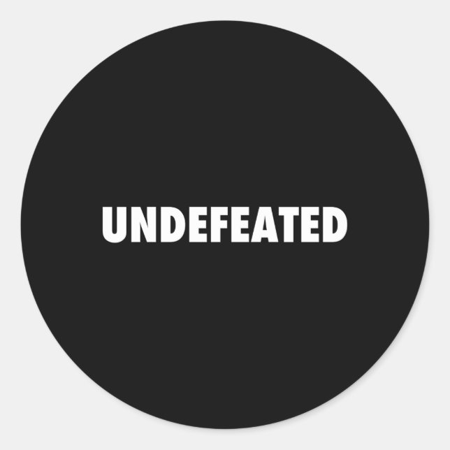 Adesivo Invencível Os Campeões O Melhor Número Um 1 (Frente)