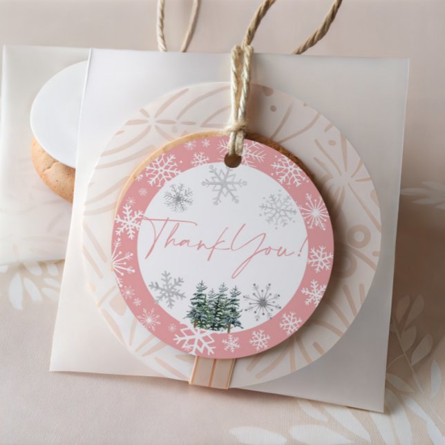 Adesivo Inverno Blush Obrigado Sticker (Criador carregado)