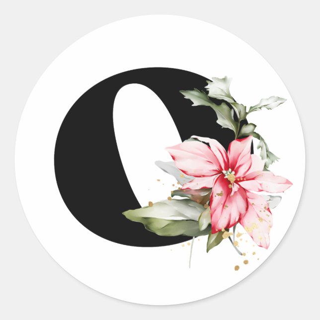 Adesivo inverno MONOGRAM alfabeto cirílico búlgaro  Classe (Frente)