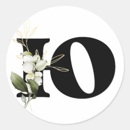 Adesivo inverno MONOGRAM alfabeto cirílico búlgaro  Classe