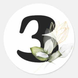 Adesivo inverno MONOGRAM alfabeto cirílico búlgaro  Classe