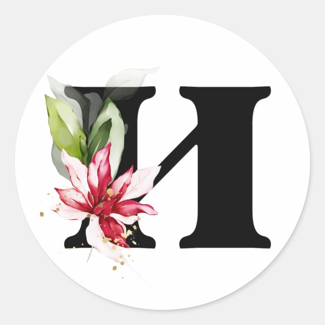 Adesivo inverno MONOGRAM alfabeto cirílico búlgaro Classe (Frente)