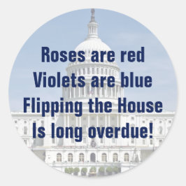 Adesivo Invertendo a Câmara dos Representantes