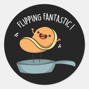 Adesivo Invertendo Fantástico Pancake Engraçado Dardo BG