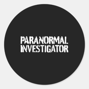 Adesivo Investigador Paranormal Fantasmas de Caça Paranorm