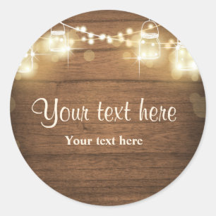 Adesivo Invólucro russo de madeira Elegante