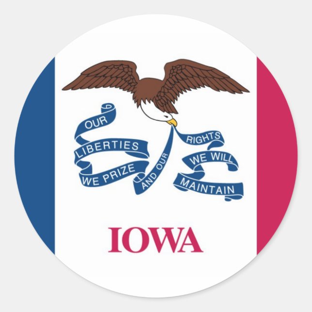 Adesivo Iowa Sticker (Frente)