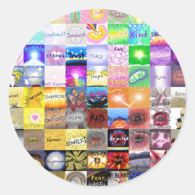 Adesivo Iphelia Feelings Sticker (Frente)