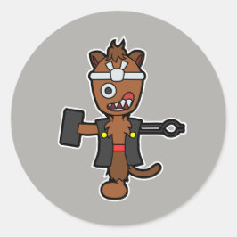 Adesivo Ippon-datara, o monstro do ferreiro japonês