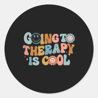 Adesivo Ir À Terapia É Retro-Feminista Legal