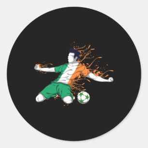 Adesivo Ireland Futebol Nacional - Bandeira Irlandesa Amor