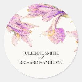 Adesivo Iris Floral Modern Botânica Wedker Sticker