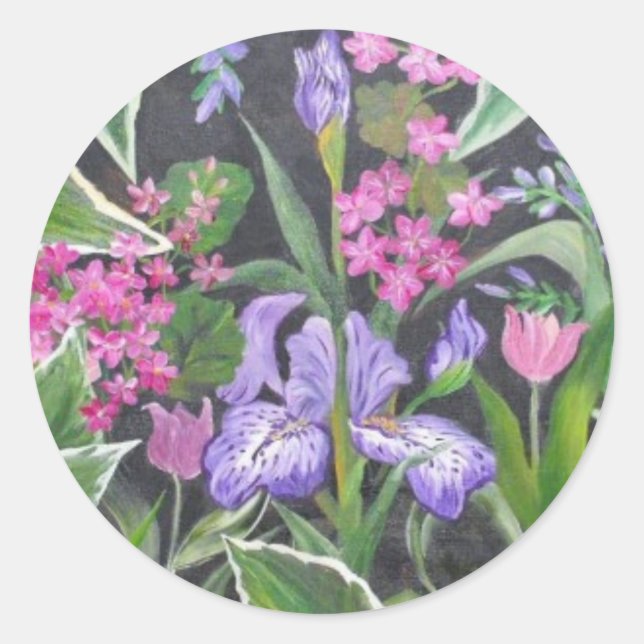 Adesivo Iris Garden nº 2 Sticker (Frente)
