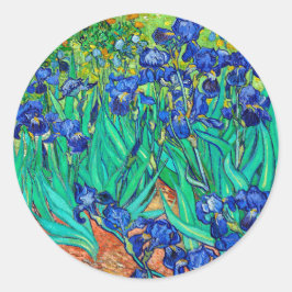 Adesivo Írises (1889) Belas Artes Botânicas Vincent Van Go