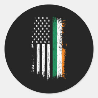 Adesivo Irish American Flag Pride Ireland Usa