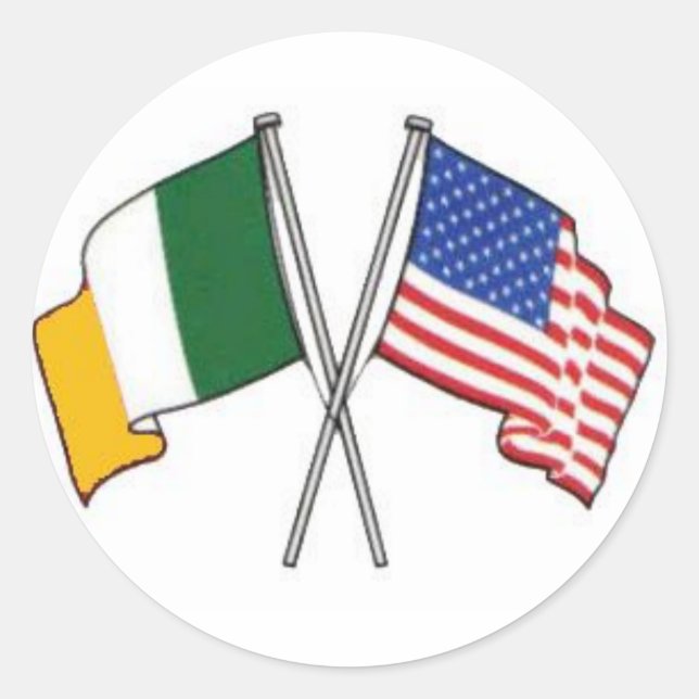 Adesivo Irish American Sticker (Frente)