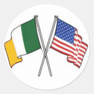 Adesivo Irish American Sticker
