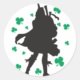 Adesivo Irish Bagpiper Stickers