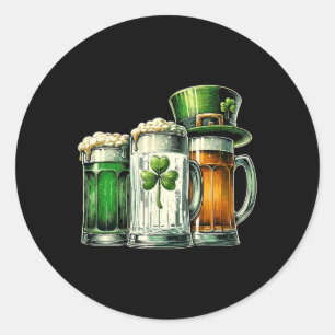 Adesivo Irish Beer Ireland Flag Dia de São Patrício