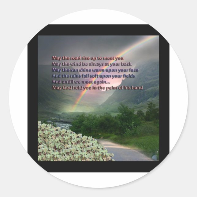 ADESIVO IRISH BLESSING (Frente)