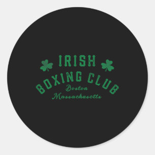 Adesivo Irish Boxing Club - Boston Machusets 2