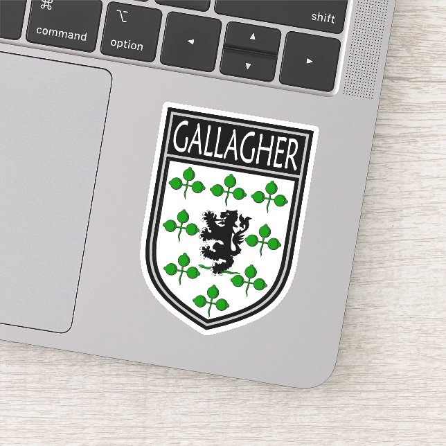 Adesivo Irish Clan Crest - Gallagher (Detalhe)