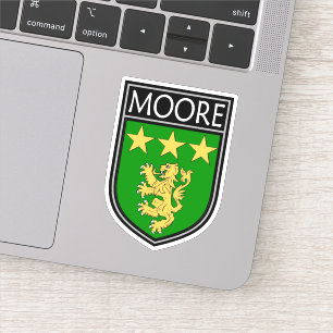 Adesivo Irish Clan Crest - Moore