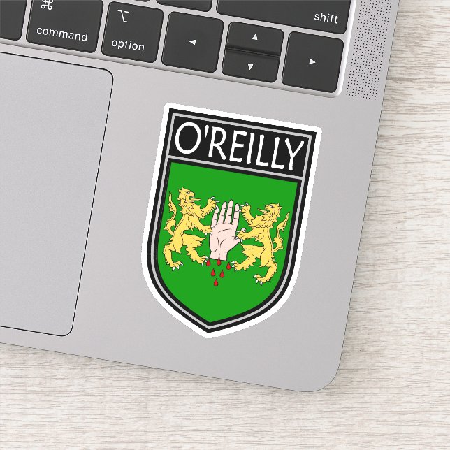 Adesivo Irish Clan Crest - O'Reilly (Detalhe)