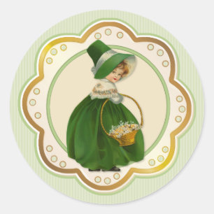 Adesivo Irish Colleen e Basket