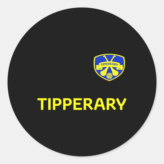 Adesivo Irish County Tipperary Football And Hurling (Frente)