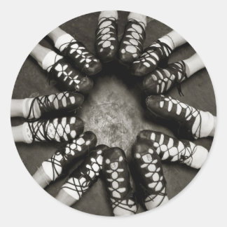 Adesivo Irish Dance Ghillies Stickers