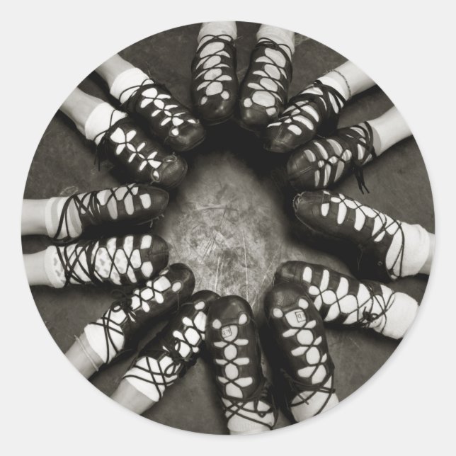 Adesivo Irish Dance Ghillies Stickers (Frente)