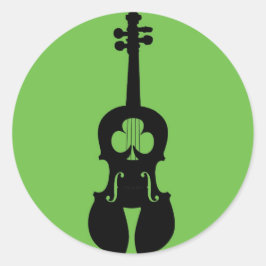 Adesivo Irish Fiddle Sticker