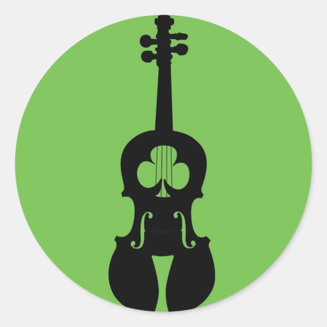 Adesivo Irish Fiddle Sticker (Frente)