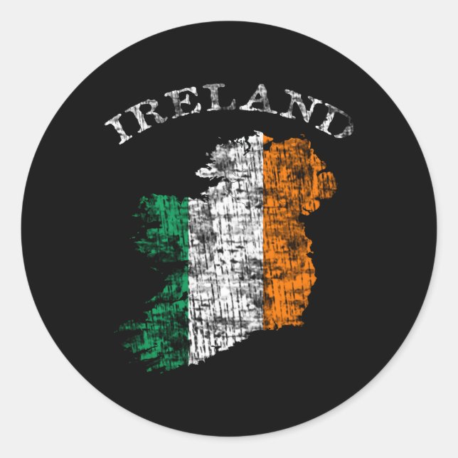 Adesivo Irish Flag Colors (Frente)