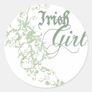 Adesivo Irish Girl
