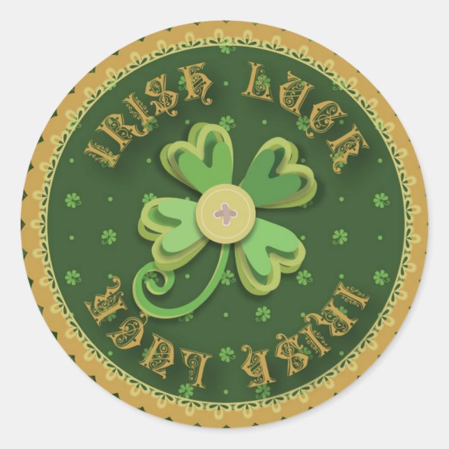 Adesivo Irish Luck Sticker (Frente)