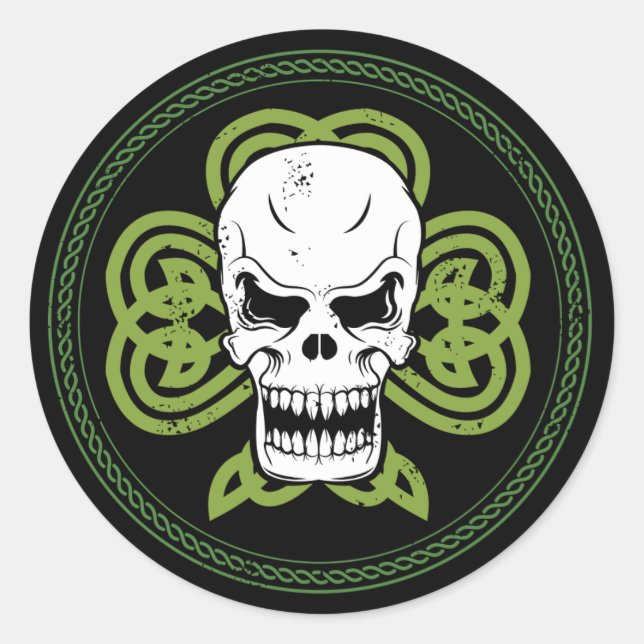 Adesivo Irish Punk Sticker (Frente)