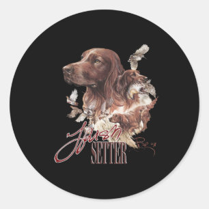 Adesivo Irish Setter Dog Lovers
