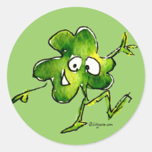 Adesivo Irish Shamrock n Roll 01 Cartoon Sticker